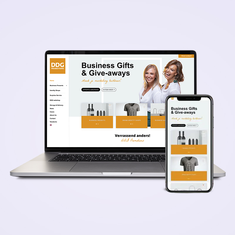 Online positionering DDG Promotions