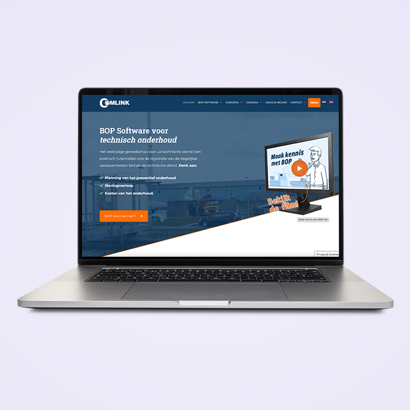 Webdesign Comlink