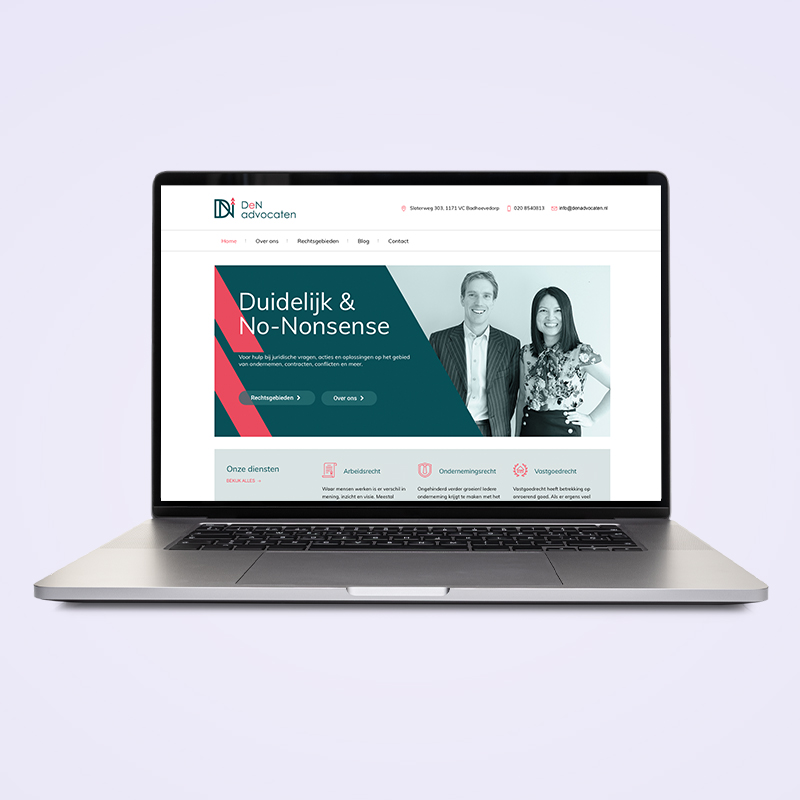 Webdesign DeN advocaten