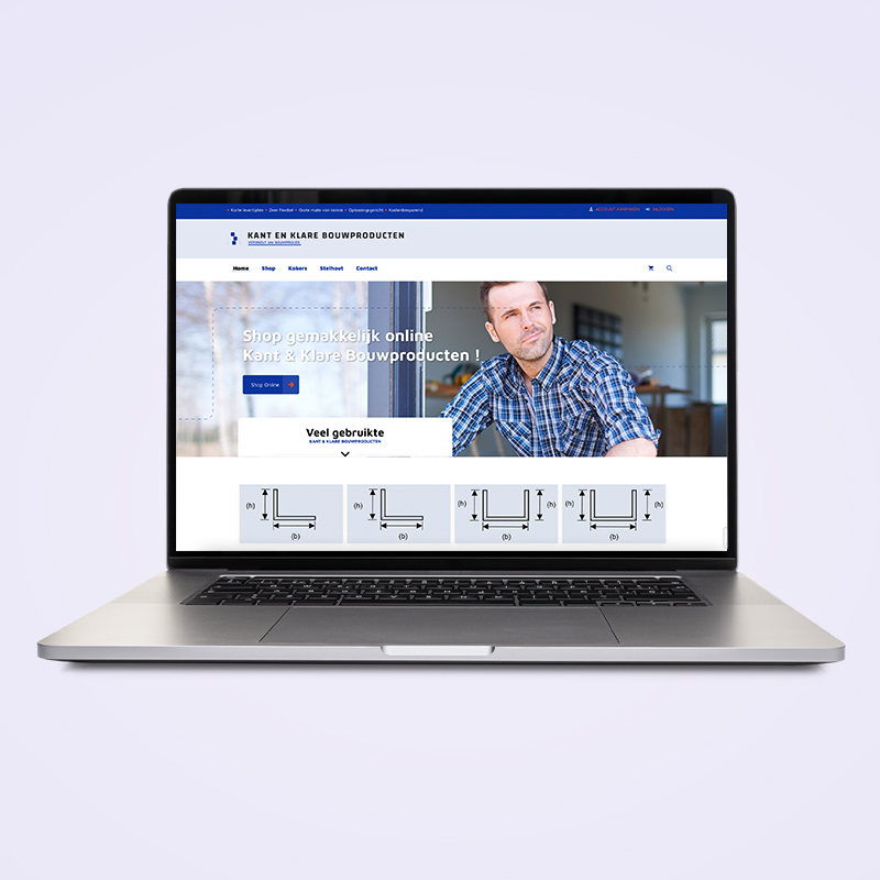 Webdesign Kant en Klare Bouwproducten
