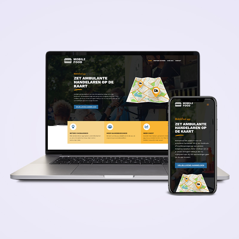 Webdesign – MobileFood