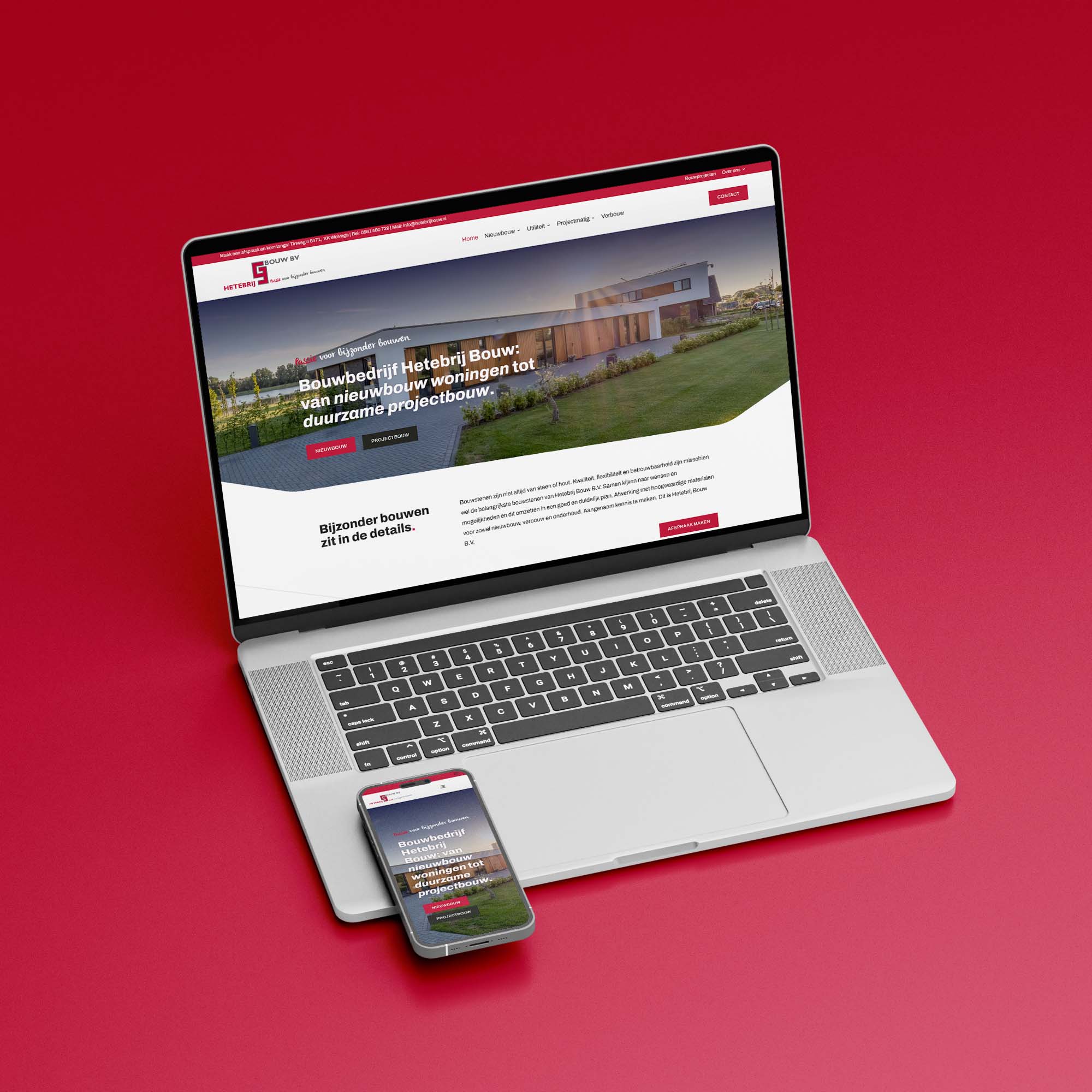 Webdesign Hetebrij Bouw