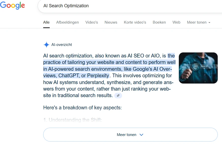De toekomst van SEO: AI Search Optimization