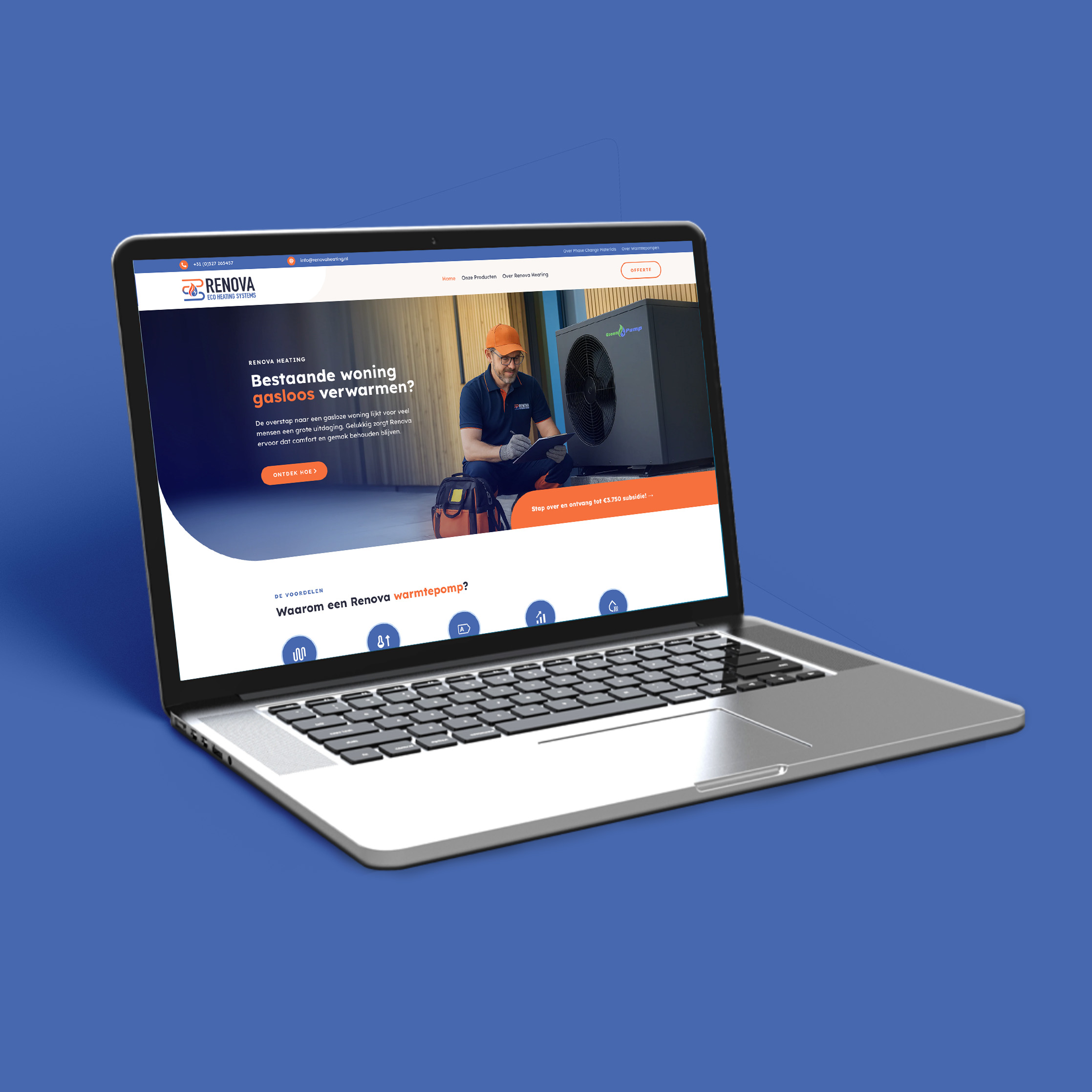 Webdesign Renova Heating
