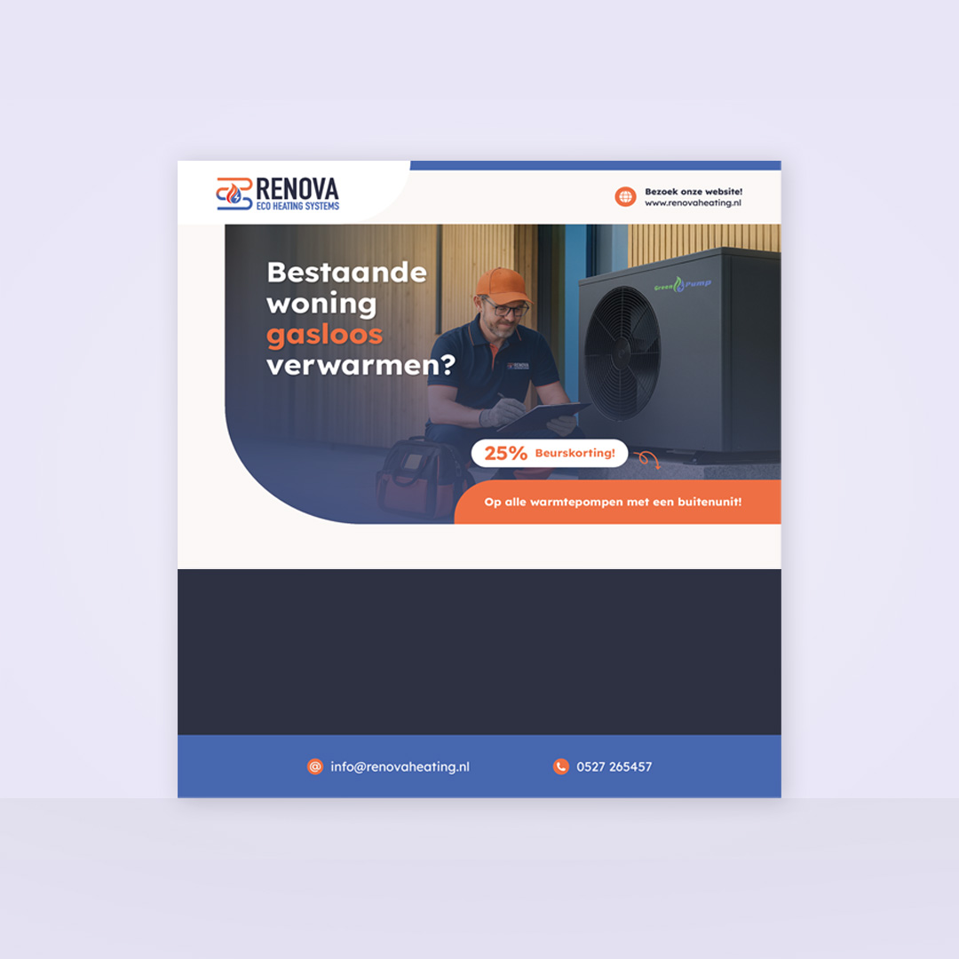 Beurswand Renova Heating