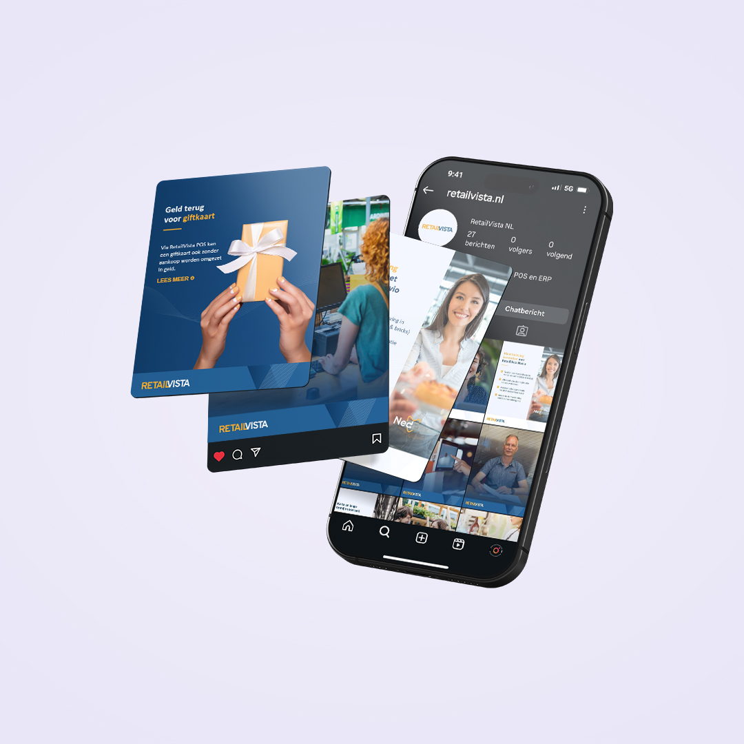 Social media RetailVista