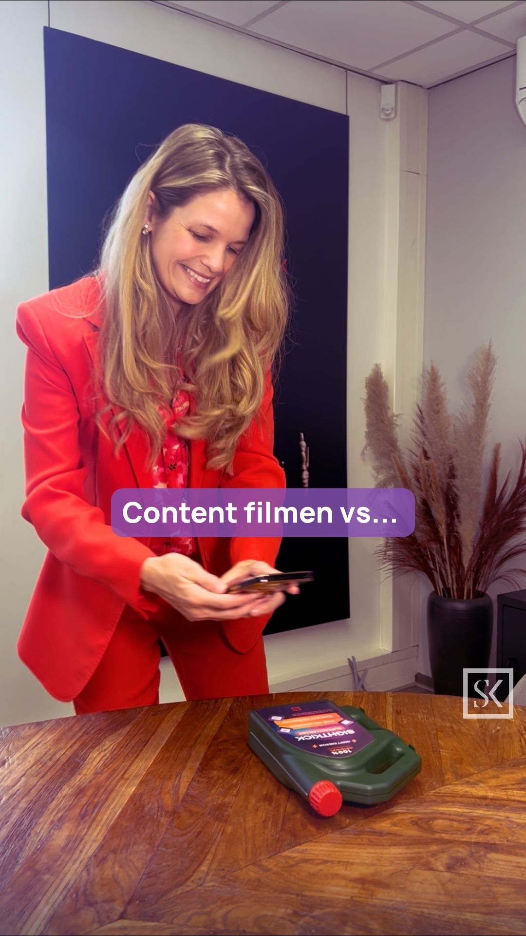Professionele content creatie voor social media door marketingbureau Sightkick