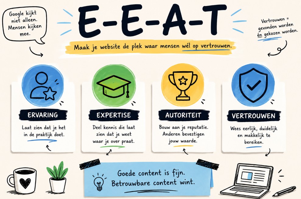 E-E-A-T voor een zakelijke website